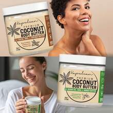 Kapuluan Coconut Body Butter Pair: Jojoba Oil, Shea & Mango For Radiant Skin + Cocoa, Shea & Cupuacu For Silky Smooth Texture, 8oz – Vegan, Cruelty-Free, Clean Beauty, Radiant Skin, Silky Smooth, Deep Moisture, Skin Nourishment, Perfect For Dry Skin, Influencer Favorite, Cyber Monday - Multicolor - View 6