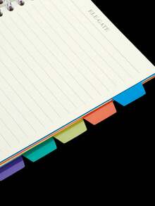 Cuaderno Libreta Pasta Gruesa Pequeña de 80 Hojas Rayado con Espiral Tamaño A4 Estudiante - Verde - Ver 6