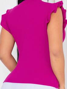 Women T-Shirts - Màu tím - Xem 2