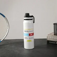 1 个 800 毫升/27.05 盎司带手柄真空保温瓶，保温水瓶，适合冷/热饮料，四季皆宜，适合返校礼物 - 彩色 - 查看 16