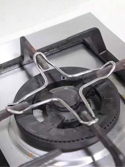 Set de 1/2 piezas Rejilla auxiliar para cocina de gas, Soporte para tazas de leche/café, Regalo de boda/Pascua