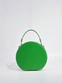 Street-Style Y2K Funny Watermelon Shaped Women's Crossbody Bag, Fashionable And Versatile Ladies' Vacation/Leisure Shoulder Bag Valentines - Green - View 8