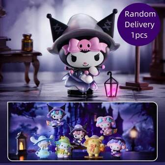 Miniso Magical Story Series Blind Box Anime Figurer Dockor Kawaii Desktop Decoration Ornaments Present (slumpmässig leverans, 1 st)