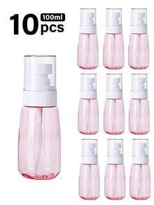 噴霧瓶小型30ML/60ML/100ML空迷你旅行大小噴霧瓶，適用於精油旅行容器，化妝品，迷你塑料噴霧瓶，可用於髮漆，化妝水，香水，可加注 - 彩色 - 查看 15