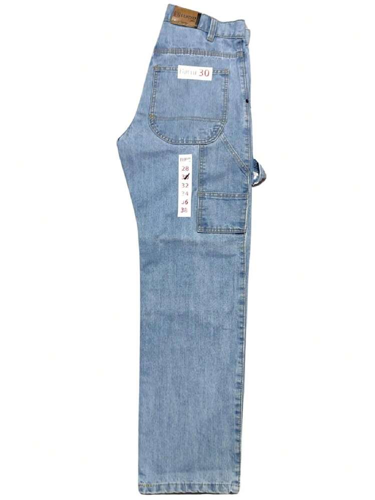 Men Pants - Màu xanh bụi bặm - Xem 2