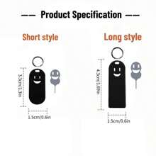 New Universal Metal Anti-Lost Sim Card Eject Pin Needle With Ring, Sim Card Removal Tool, Mobile Ejecting Removal Needle - Multicolor - View 7