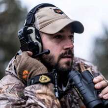 Walker's Headset Walkie Talkie With High Sensitivity, Anti-Interference, Strong Outdoor Earphone Cushion, Portable One-Touch Communication (Earphone Not Included)