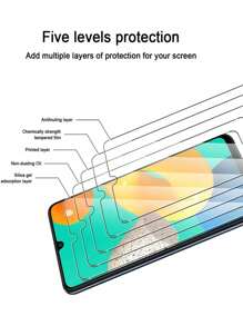 2 Stücke 9H HD transparente gehärtete Glasbildschirmschutzfolie kompatibel mit Samsung Galaxy/Redmi/Mi Poco S24 Ultra S24 PLUS S24 S23FE S23 S22 S21 FE A25 A15 A55 A05 S25 - keine Blasen, einfach anzubringen, langanhaltend und stabil, glatte Glasoberfläche, bietet Bildschirmschutz, Geschenk für Geburtstag, Familie, Freunde, Handyzubehör, wasserdicht, stoßfest, kratzfest, fingerabdruckfest, Vollabdeckung
