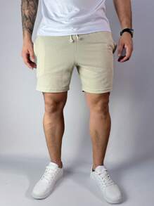 Bermuda Mauricinho Wafle Shorts com Cordão