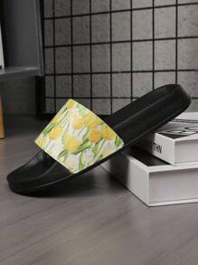 The Latest 2024 International Fashion Ladies Home Slippers, Go Out Can Wear Sandals, Skid-Proof Heat-Resistant EVA Slippers