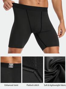 TELALEO 4入組男士壓縮式運動短褲：透氣速乾，籃球、跑步和健身必備 - 彩色 - 查看 6