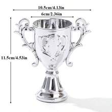 3 piezas Caja de dulces con forma de trofeo para decoración de mesa de bodas y festivales - Multicolor - Ver 7