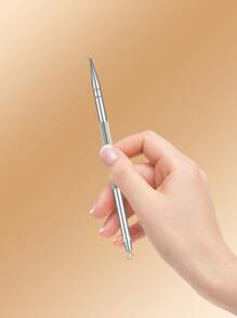 YUANDU Beauty Tool For Removing Blackheads, Acne, And Dead Skin Cells, Pimple Extractor, Comedone Removal Needle And Ring - Silver - View 1