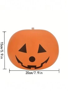 1 quả bóng bay LED hình quả bí ngô có đèn dùng để trang trí tiệc Halloween, ngày lễ, trang trí sân vườn trong nhà và ngoài trời, Giáng sinh - Nhiều màu - Xem 2
