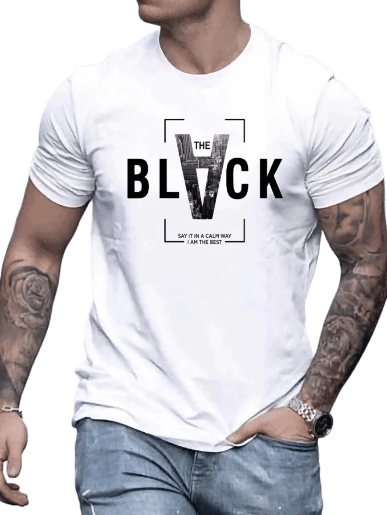 Men T-Shirts - trắng - Xem 1