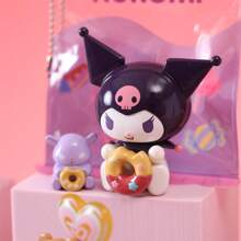 MINISO Sanrio Cartoon Character Colorful Food Themed Mystery Box Toy Figurine, Anime Desk Decor, Handmade, Holiday/Birthday Gift (Random 1pc) - Multicolor - View 8