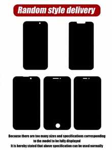 5 Cái Full Cover Bảo Vệ Sự Riêng Tư Bảo Vệ Màn Hình Bảo Vệ Tương Thích Với Iphone 11 12 13 PRO MAX Kính Bảo Mật Tương Thích Với Iphone 14 Pro 15 Pro Max Kính Cường Lực Tương Thích Với Iphone 14 Plus 15 Plus Kính Phim Bảo Mật - màu đen - Xem 3