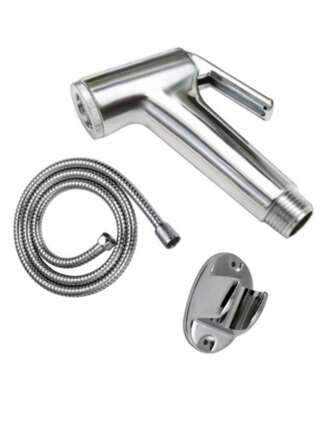 Ducha Higiênica Para Banheiro Completa Luxo Metal Inox núcleo da válvula de cobre 1,2m Chuveirinho Privada Promoção