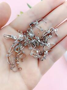 20pcs/set Earrings Clasp Wire Geometric DIY Jewelry Accessory - Yellow Gold - View 5