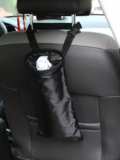 1pc/2pcs Foldable Car Trash Can