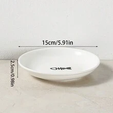 Bát thức ăn cho mèo nâng cao bằng gốm, chống mỏi cổ - Nhiều màu - Xem 10
