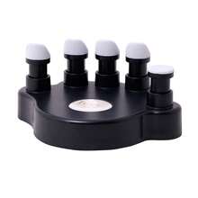 2Pcs Piano Finger Trainers Finger Correctors Silicone Pads Hand Grip Exerciser Fingers Strength Training For Beginners - Multicolor - View 6