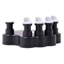 2Pcs Piano Finger Trainers Finger Correctors Silicone Pads Hand Grip Exerciser Fingers Strength Training For Beginners - Multicolor - View 4