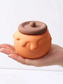 Tự Làm Hũ Mật Ong Hộp Bảo Quản Trang Sức Có Nắp Lọ Kem Khuôn Nhựa Epoxy Xi Măng Bê Tông Thạch Cao Khuôn Đất Sét Nến Thủ Công Giá Đựng Ly Lọ Hoa Mọng Nước Khuôn Silicon Trang Trí Làm Vườn Tại Nhà - khuôn silicon trắng - Xem 7