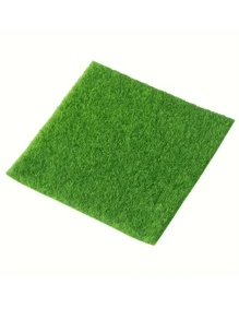 5pcs 6 Inches X6 Inches/15x15 Centimeters Fairy Woman Made Grass, Miniature Fake Garden Grass, Suitable For Handicrafts, Garden Decoration, Doll House DIY Decoration, Green Plants, Micro Landscape Courtyard Garden Decoration