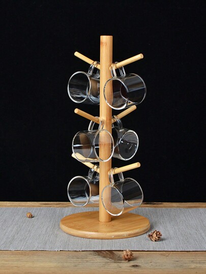 1 pezzo Portabicchiere innovativo con funzione di drenaggio, organizzatore salvaspazio per la conservazione in cucina, decorazione per il bagno di casa, decorazione autunnale, ritorno a scuola