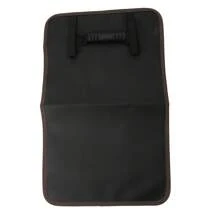 1入組工具捲包扳手組織袋及工具口袋捲起來的工具袋,適用於電工、暖通空調技工、水管工、木工或機械工 - 黑色 - 查看 10