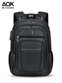 Men Functional Backpacks - màu đen - Xem 1