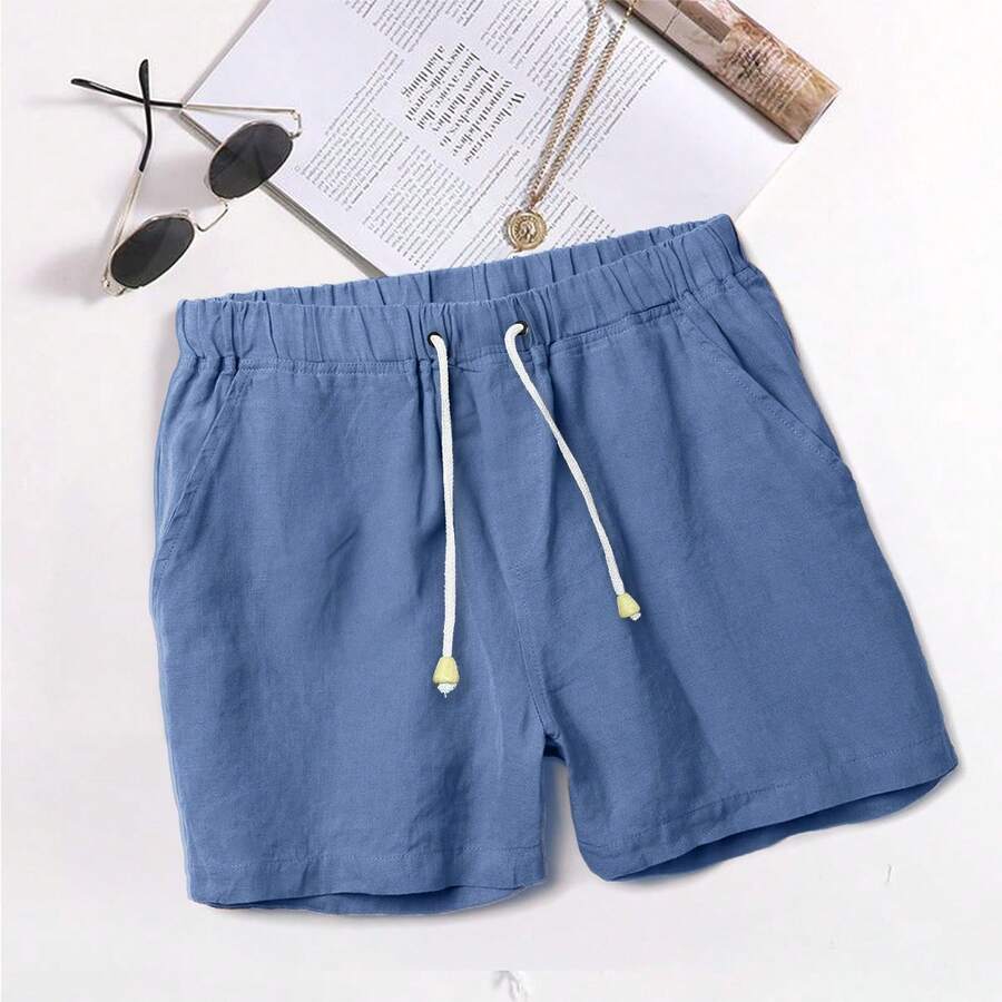 Men Shorts - Màu xanh Cadet - Xem 1