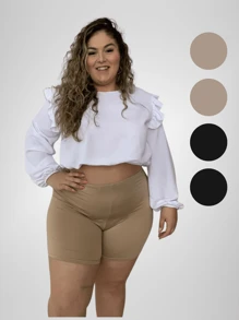 Women Boyshorts - 米色 - 查看 3