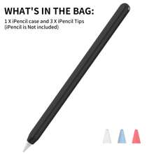 Silicone Skin Sleeve Cover Compatible With Apple Pencil Pro&2nd Generation Protective Sleeve Skin Accessories