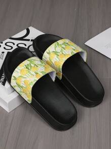 The Latest 2024 International Fashion Ladies Home Slippers, Go Out Can Wear Sandals, Skid-Proof Heat-Resistant EVA Slippers
