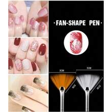 15 Pinceles Para Mano Alzada + Punteros Decoracion De Uñas - Negro - Ver 6