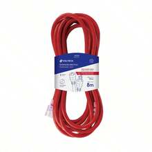 EXTENSION DE USO SUPER RUDO ATERRIZADA 8 M. CALIBRE 12 ERA-8X12 VOLTECK 48299 - Rojo - Ver 1