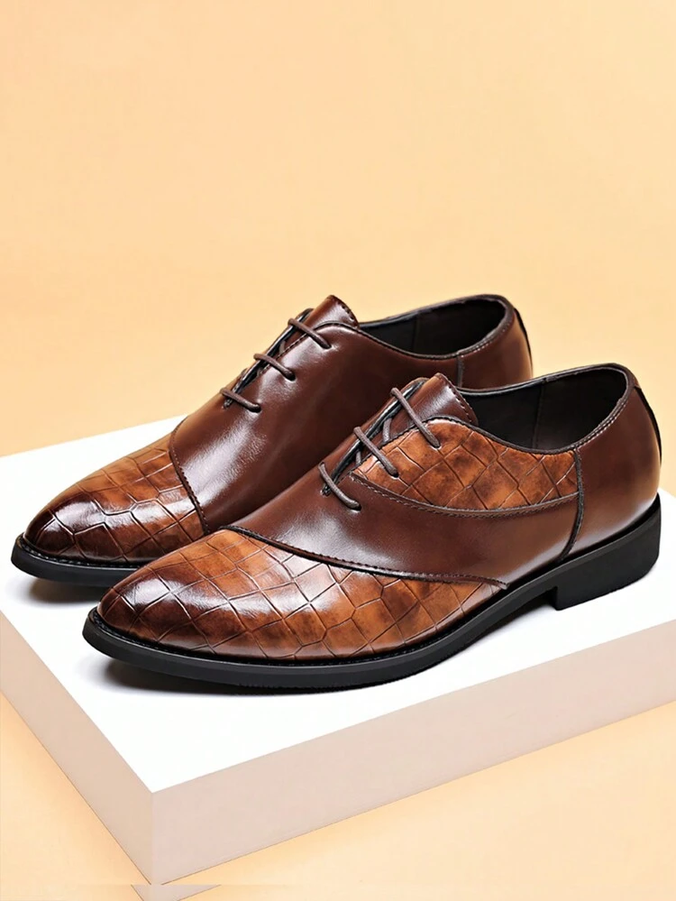 affordable plus size pu leather dress shoes for men Men Casual Monk Strap Party Wedding Dress Shoes, Leather Shoes Plus Size
