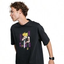 PLAYERA [TRUNKS SSJ] - Negro - Ver 2