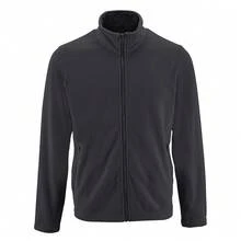 SOLS Mens Norman Fleece Jacket (N/A) - Dark Grey - View 1