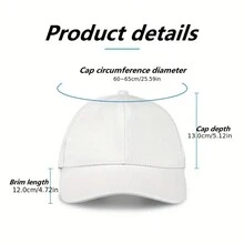 1入組RGB LED發光帽，7色光纖閃亮棒球帽，USB可充電，帶11種燈光模式，適用於日常穿戴、派對裝飾、禮品、節日用品、時尚酷物 - 發光帽子 - 查看 5