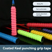 10pcs/5pcs/4pcs/3pcs/2pcs/1pc Racket Grip Tape, Badminton Racket Wrap, Racket Sweatband, Fishing Rod Wrap, Tennis Racket Overgrip, Badminton Racket Anti-Slip Grip Tape, Table Tennis Racket Grip, Slingshot Sweatband