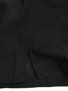 Shorts de tenis con cordón en la cintura y parche con letra para hombre