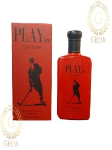 Perfume para hombre Play ice 100 ml con aromas frescos y masculinos para todas las edades - Rojo - Ver 3