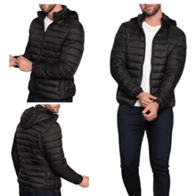 Men Down Coats - 黑色 - 查看 1