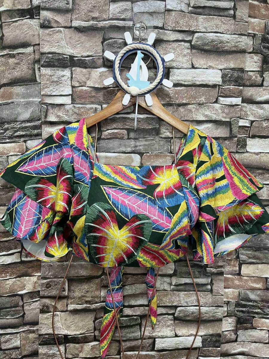 Women Tops - 墨綠色 - 查看 1