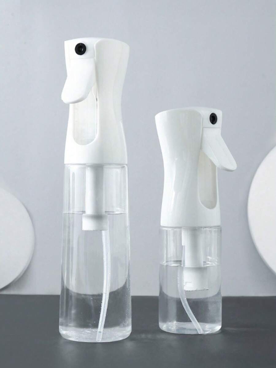 1入組200ml白色超細霧噴瓶，連續高壓酒精消毒噴瓶，適用於化妝品稀釋和護髮