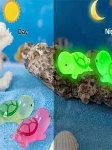 10 đồ trang trí hình chú rùa phát sáng trong bóng tối nhiều màu sắc rực rỡ - Đáng yêu không thể cưỡng lại, thích hợp để trưng bày trên bàn, đồ thủ công tự làm, đồ trang trí nhà cửa và mô hình thu nhỏ khu vườn cổ tích - Thêm nét kỳ quặc cho bất kỳ căn phòng nào - Nhiều màu - Xem 6
