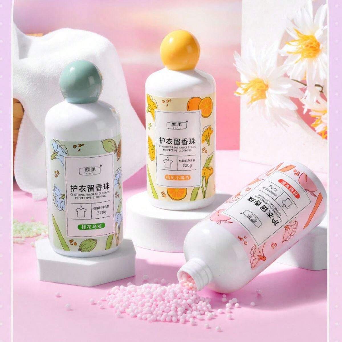 220g/Bottle LongLasting Laundry Scent Booster Beads For Washing